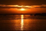 zonsopkomst Mekongdelta