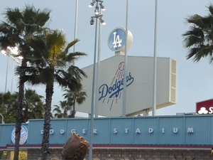 wedstrijd LA Dodgers bijgewoond