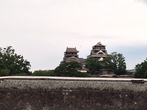 Kumamoto kasteel (met vliegtuig!)