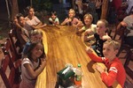 Buffettafel met de 9 kids: Ezelen