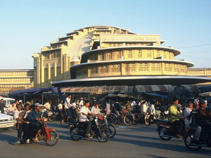 Cambodja - Phnom Penh - markt