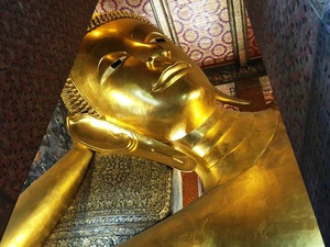 Bangkok liggende buddha