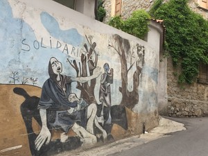 Sardinie - muurschildering