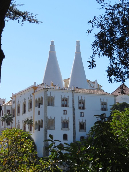 Palijs met 2 schoorstenen in Sintra