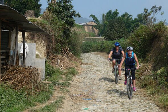 Wandel- en fietsreis Nepal, 17 dagen