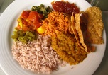 Sri Lanka eten rice curry