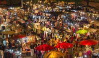 Night bazar Thailand Djoser