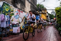 Ko van Kessel fietstour Bangkok Thailand