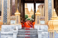 Monniken Bangkok Thailand