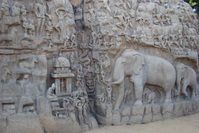 Arjuna's boetedoening Mahabalipuram India Djoser