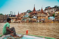 India Varanasi Ganges