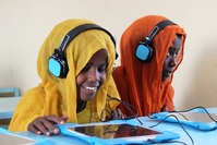 UNICEF tablets kinderen Soedan