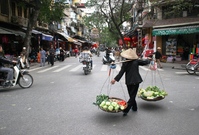 Straat Saigon Vietnam