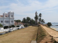 Parlementsgebouwen koloniale tijd strand Colombo Sri Lanka Djoser