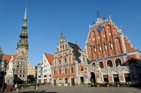 De oude stad van Riga