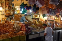 Marrakech Lokale Markt Marokko Djoser 