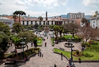 Historisch centrum Quito Ecuador