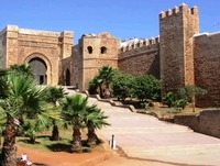 Kasbah des Oudaia koningsstad Rabat Marokko