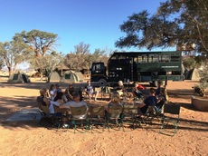 Safaritruck in Namibie