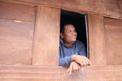 Man Batak Toba Indonesië