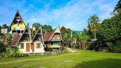 Huizen Toba Indonesië
