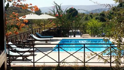 Princesse Tsiribihina hotel zwembad Miandrivazo Madagascar