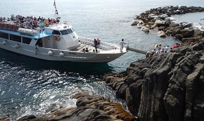 Cinque Terre boot Italië