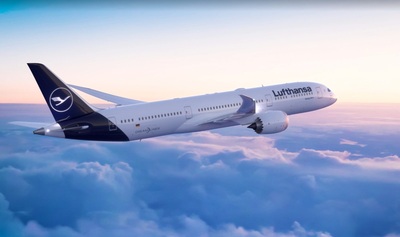 Lufthansa vliegtuig