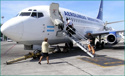 Argentinie luchtvaart vliegtuig binnenlandse vlucht 