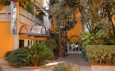 Hotel Mistral 2 entree Oristano Sardinie