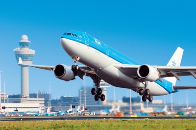 KLM vliegtuig 