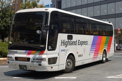 Japan met Hokkaido bus vervoersmiddel Djoser 