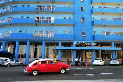 Cuba stadshotel Havana Djoser, hotel Deauville