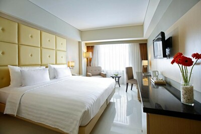 Santika hotel kamer Makassar