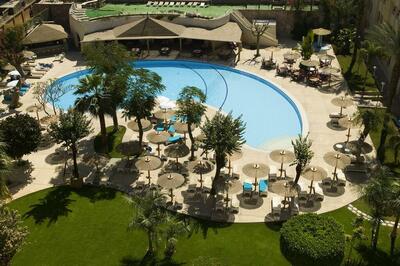 Aetabe Hotel zwembad Luxor Egypte