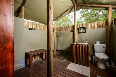 Accomodatie tented camp Zuid Afrika