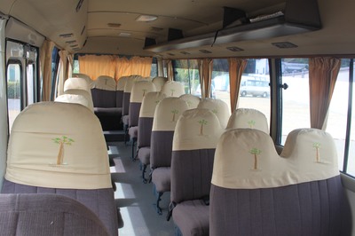 Bus binnenkant Madagascar