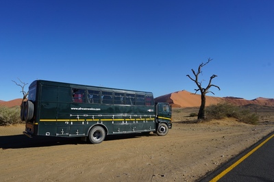 Truck Sossusvlei Namibië Djoser