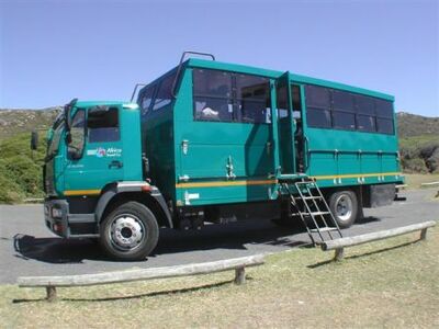 Namibie busvervoer vervoersmiddel Djoser 
