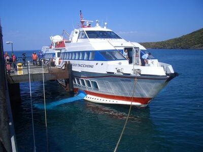 Wandelreis Siciliie bootvervoersmiddel Djoser 