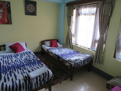Nepal Bhaktapur Hotel Kamer Djoser accommodatie 