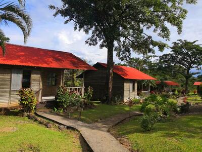 Vieja Lodge hutjes Rincon de la Vieja Costa Rica