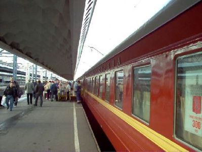 Rusland noorwegen Finland trein Djoser 