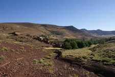 Uitzicht berberdorp