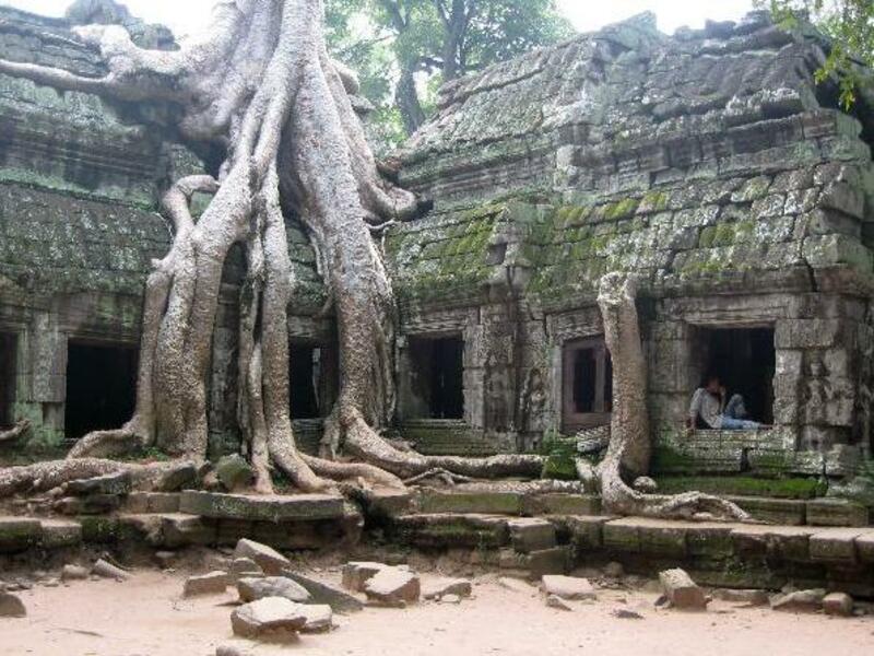 Overblijfselen uit de Khmer periode