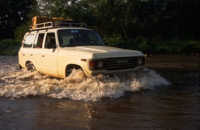 Ethiopië water rijden auto Djoser 