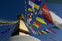 Bodnath stoepa Kathmandu Nepal