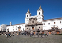 Kathadraal Quito Ecuador