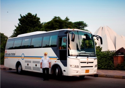 Zuid india buitenkant bus rondreis Djoser 