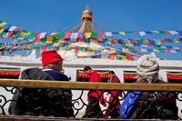  Kathmandu Nepal Wandel Fiets Djoser